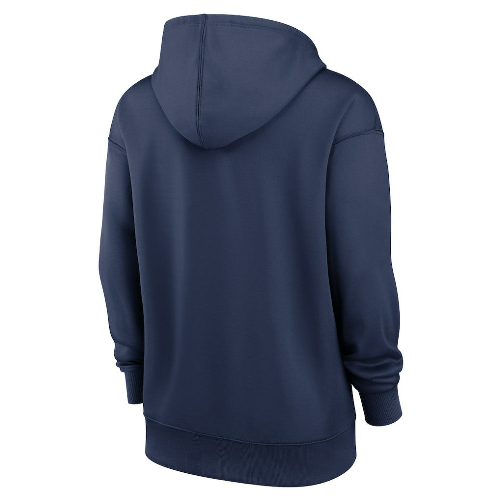 Tampa Bay Rays Nike Women's Authentic Collection Therma-FIT Hoodie - Navy Hoodies
