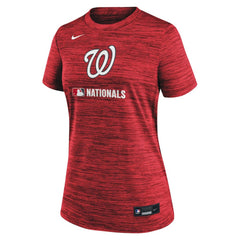 Washington Nationals Nike Women's Authentic Collection Velocity Dri-FIT T-Shirt - Red T-shirts