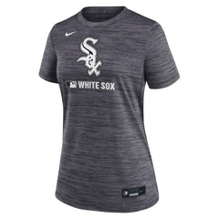 Chicago White Sox Nike Women's Authentic Collection Velocity Dri-FIT T-Shirt - Black T-shirts