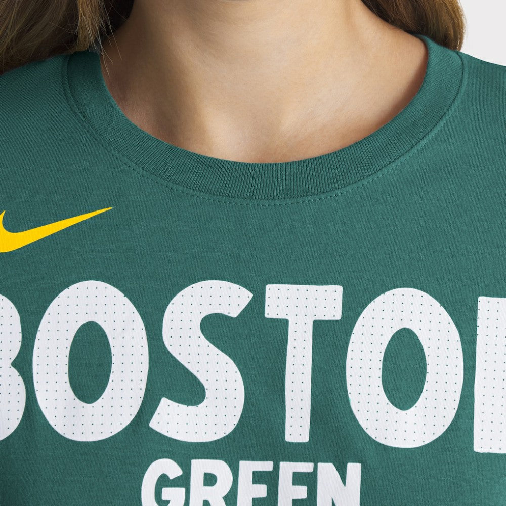 Boston Red Sox Nike Women's 2025 City Connect Wordmark T-Shirt - Green T-shirts
