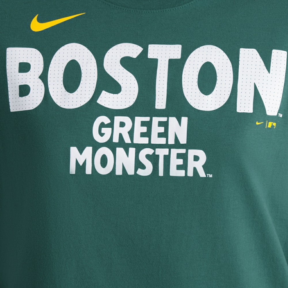 Boston Red Sox Nike Women's 2025 City Connect Wordmark T-Shirt - Green T-shirts