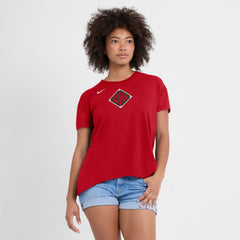 Chicago White Sox Nike Women's 2025 City Connect Flowy Fashion Tri-Blend Dri-FIT T-Shirt - Red T-shirts