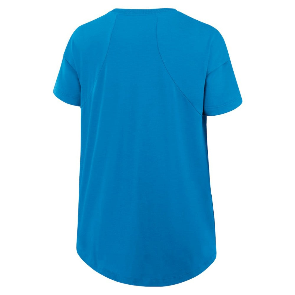 Philadelphia Phillies Nike Women's 2025 City Connect Flowy Fashion Tri-Blend Dri-FIT T-Shirt - Blue T-shirts
