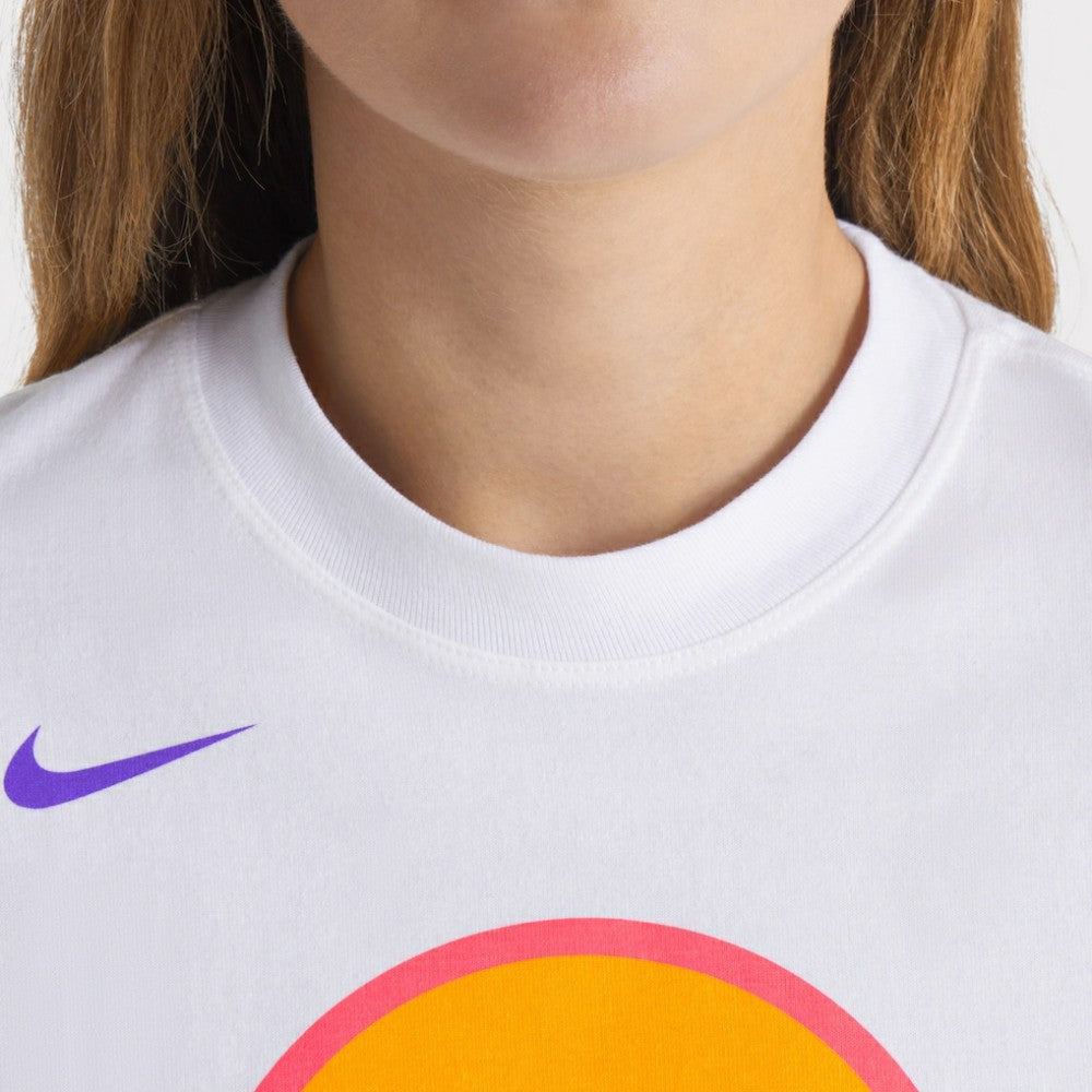 Colorado Rockies Nike Women's 2025 City Connect Logo Boxy T-Shirt - White T-shirts