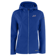 New York Mets Cutter & Buck Women's Evoke Eco Softshell Recycled Full-Zip Jacket - Royal Jackets
