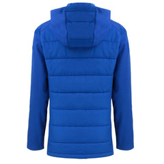 Kansas City Royals Cutter & Buck Women's  Evoke Hybrid Eco Softshell Recycled Full-Zip Hoodie Jacket - Royal Jackets