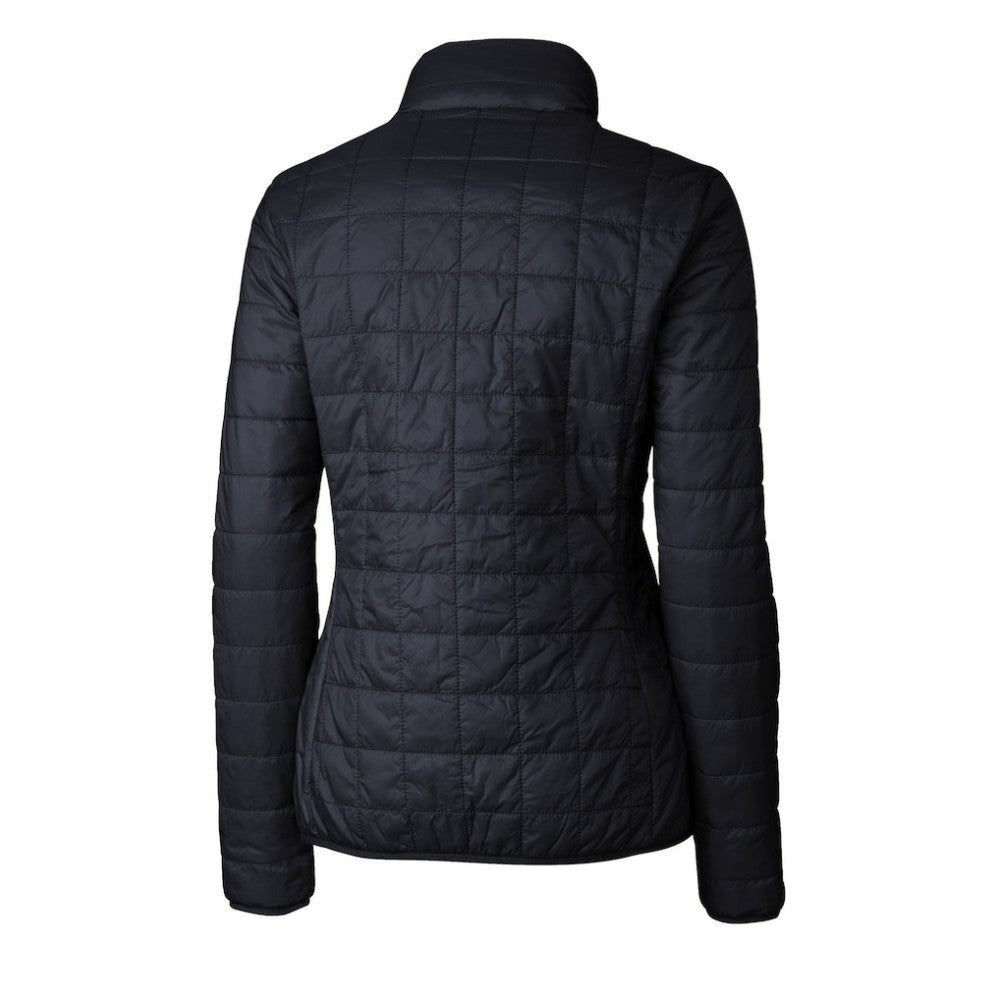 Los Angeles Dodgers Cutter & Buck Women's Rainier PrimaLoft Eco Insulated Full-Zip Puffer Jacket - Navy Jackets