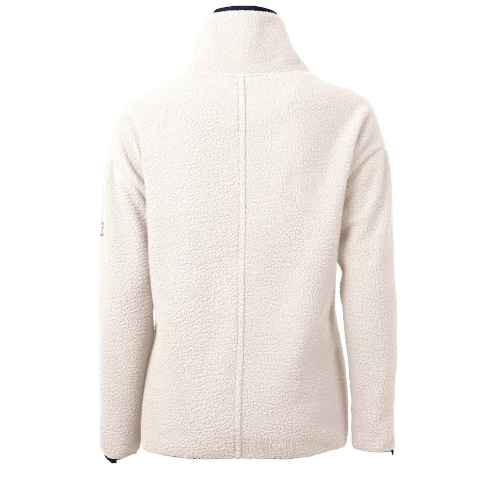Baltimore Orioles Cutter & Buck Women's  Cascade Eco Sherpa Fleece Half-Zip Pullover Jacket - Cream Jackets