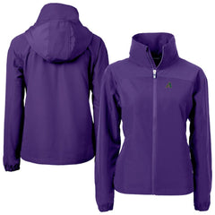 Arizona Diamondbacks Cutter & Buck Women's Charter Eco Recycled Full-Zip Jacket - Purple Jackets