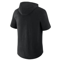 Pittsburgh Pirates Fanatics Clubhouse Optimal Play Raglan Hoodie T-Shirt - Black Hoodies
