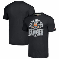 Maxx Crosby Las Vegas Raiders Homage Unisex Caricature Player Tri-Blend T-Shirt Charcoal