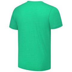 Saquon Barkley Philadelphia Eagles Homage Unisex NFL Blitz Player Tri-Blend T-Shirt Heathered Kelly Green