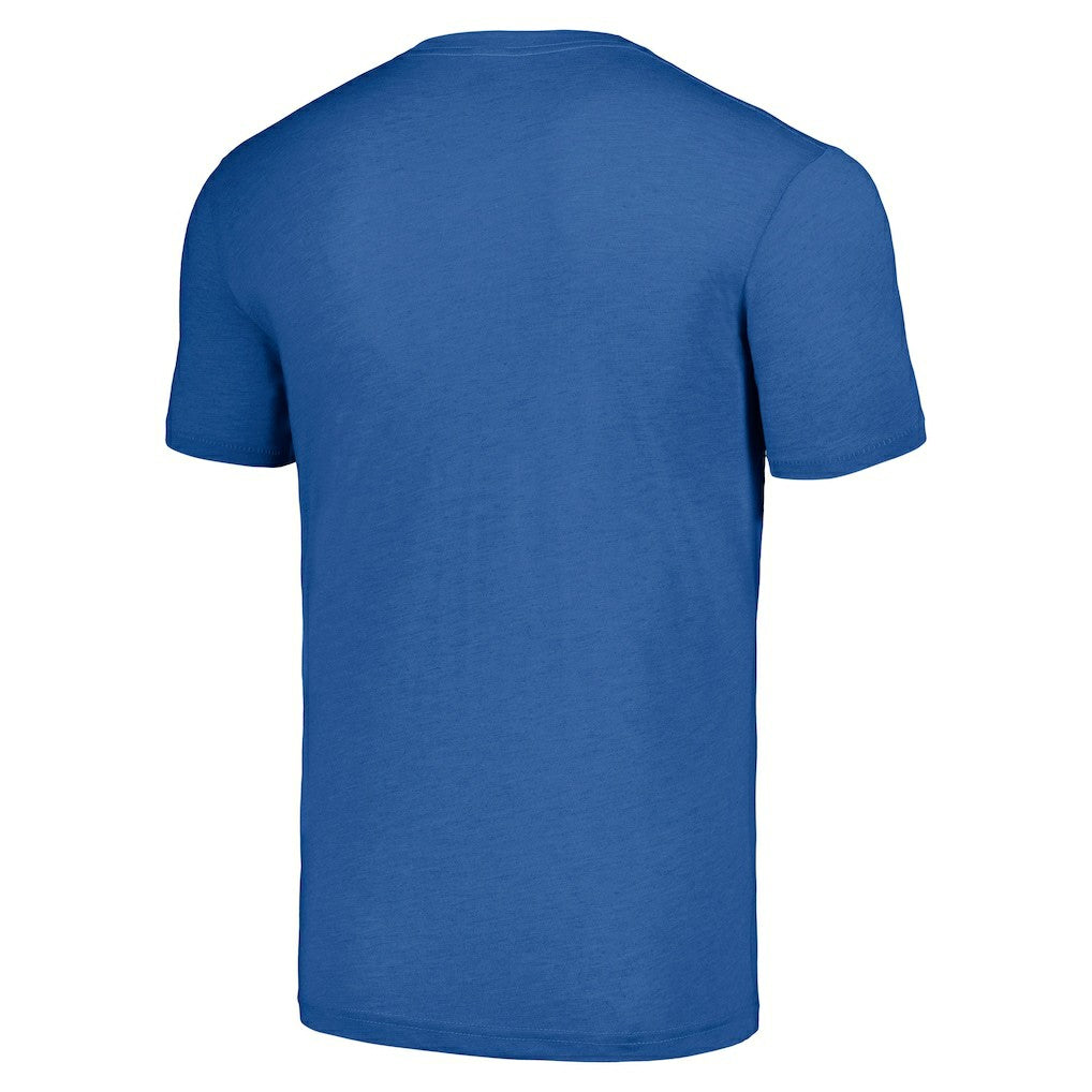 Lawrence Taylor New York Giants Homage Unisex Tecmo Bowl Retired Player Graphic Tri-Blend T-Shirt Royal