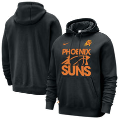 Phoenix Suns Courtside Club Pullover Hoodie Black