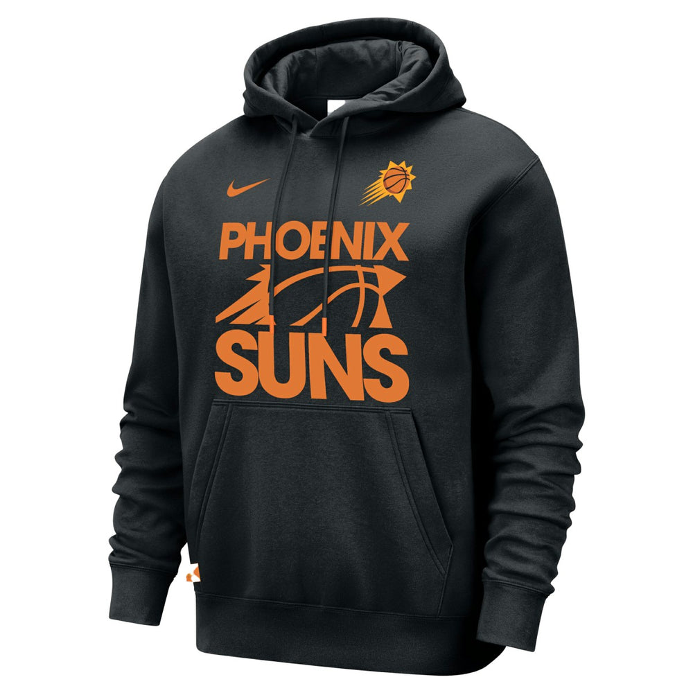 Phoenix Suns Courtside Club Pullover Hoodie Black