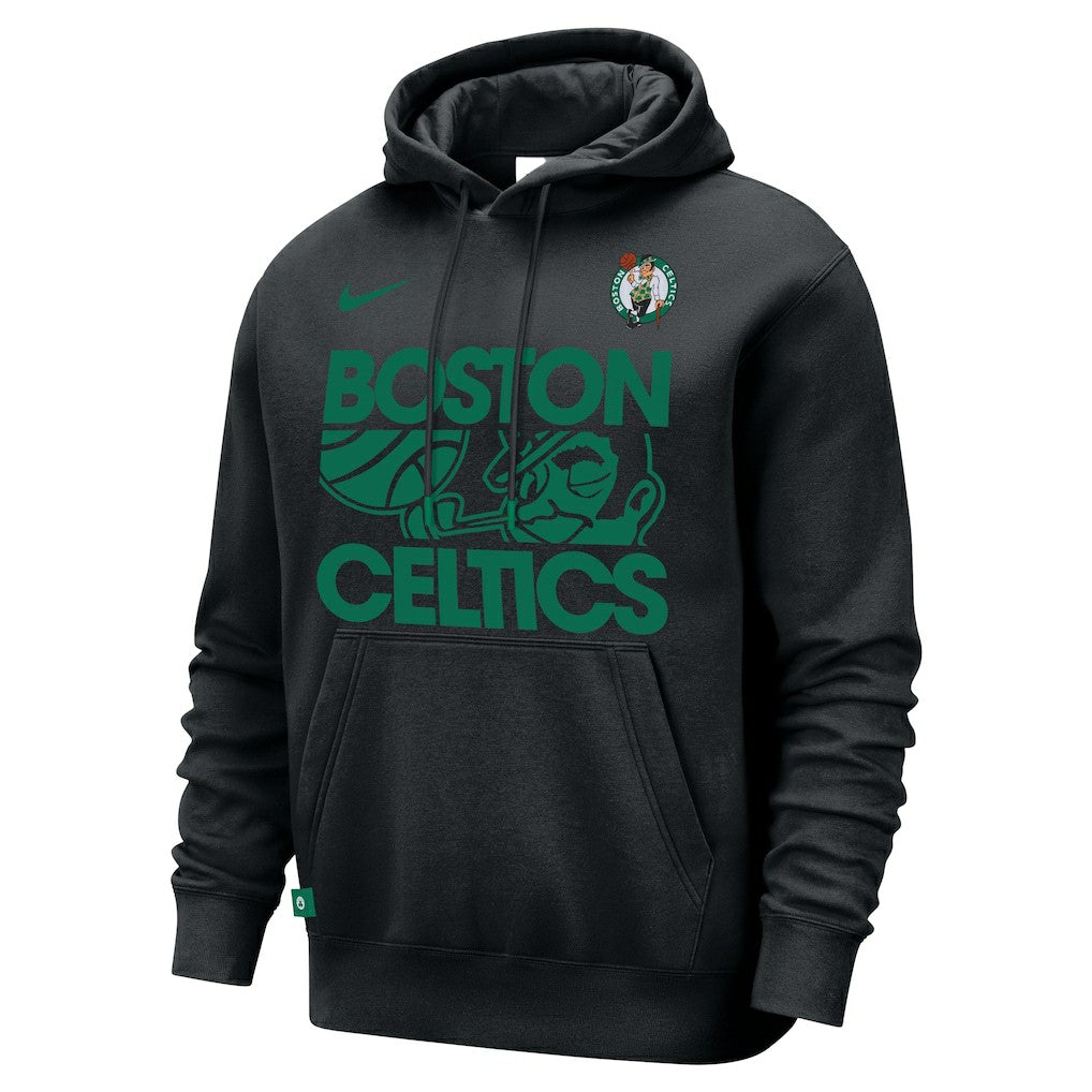 Boston Celtics Courtside Club Pullover Hoodie Black