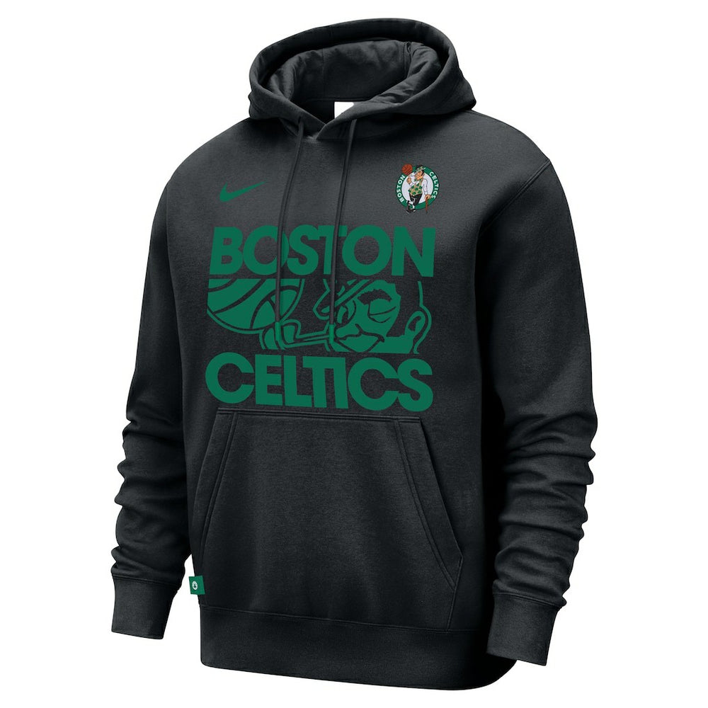 Boston Celtics Courtside Club Pullover Hoodie Black
