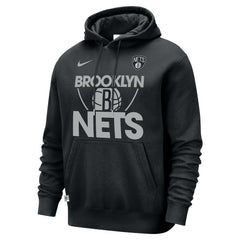 Brooklyn Nets Courtside Club Pullover Hoodie Black