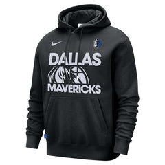 Dallas Mavericks Courtside Club Pullover Hoodie Black