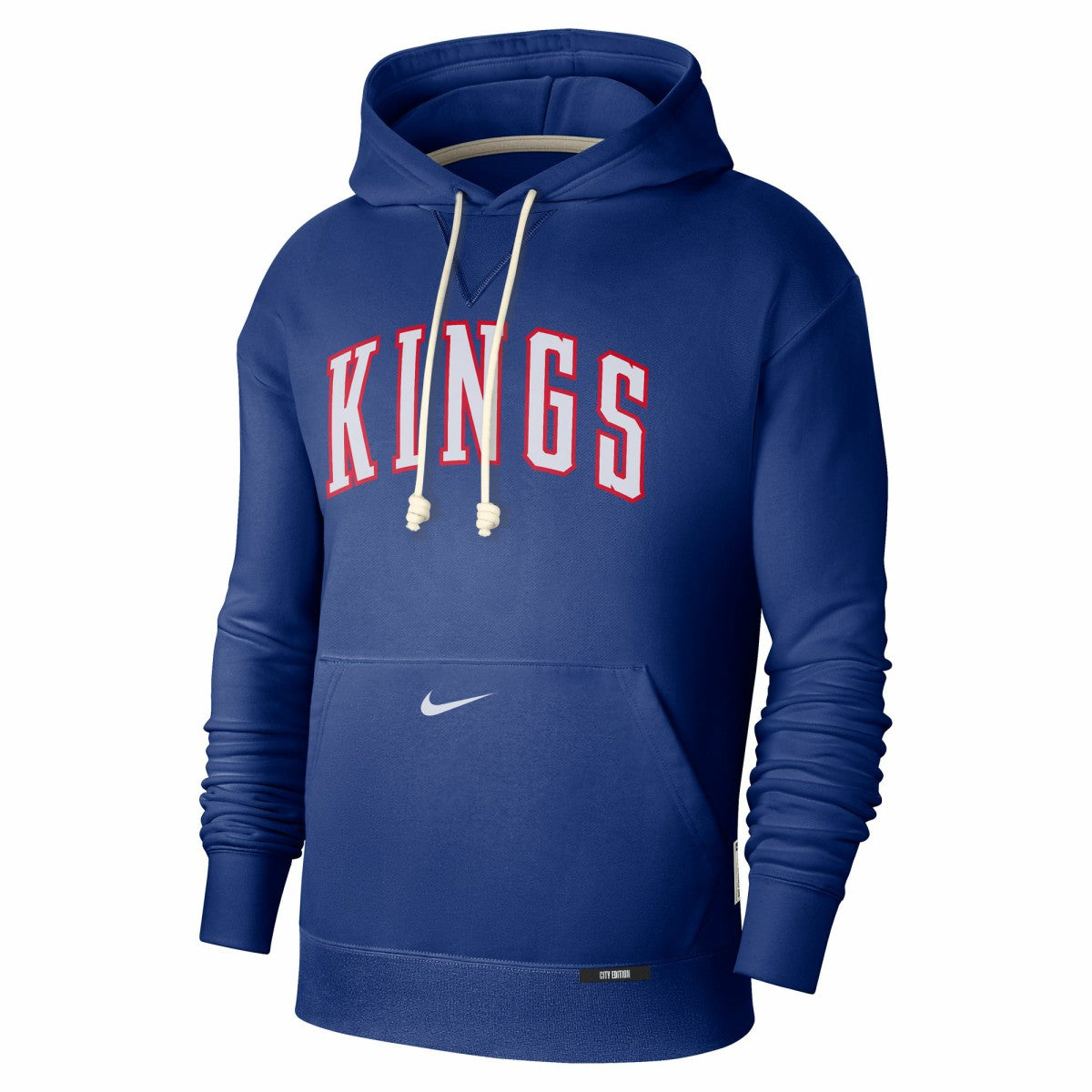 Sacramento Kings 2024/25 City Edition Performance Courtside Standard Issue Pullover Hoodie Blue
