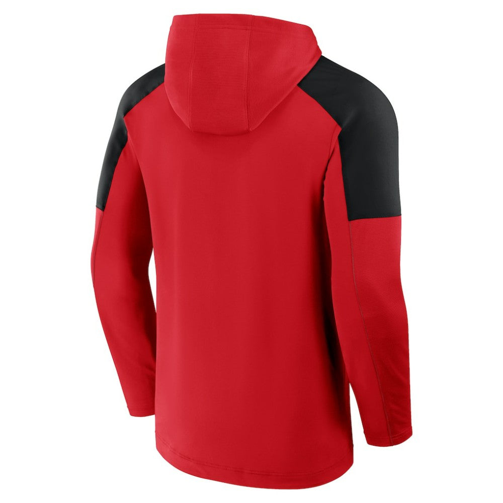 NHL Carolina Hurricanes Fanatics Meta Game Transitional Pullover Hoodie - Red