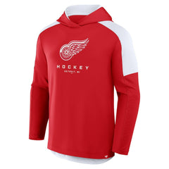 NHL Detroit Red Wings Fanatics Meta Game Transitional Pullover Hoodie - Red