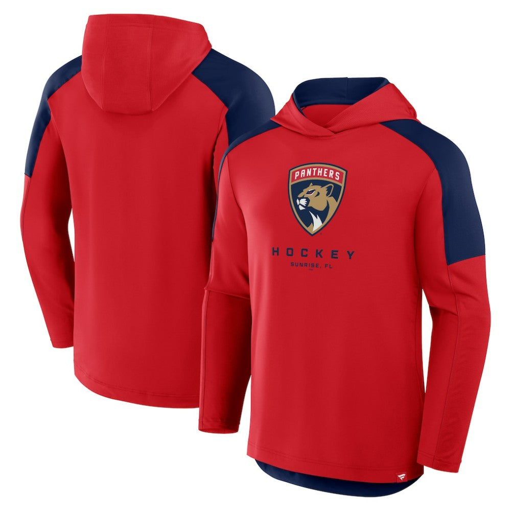NHL Florida Panthers Fanatics Meta Game Transitional Pullover Hoodie - Red