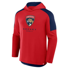 NHL Florida Panthers Fanatics Meta Game Transitional Pullover Hoodie - Red