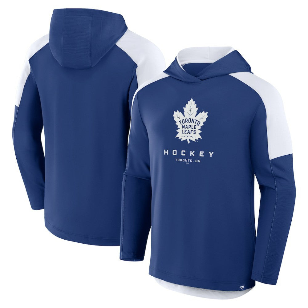 NHL Toronto Maple Leafs Fanatics Meta Game Transitional Pullover Hoodie - Blue