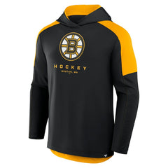 NHL Boston Bruins Fanatics Meta Game Transitional Pullover Hoodie - Black