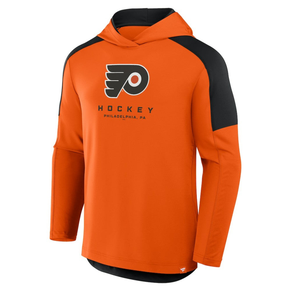 NHL Philadelphia Flyers Fanatics Meta Game Transitional Pullover Hoodie - Orange