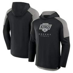 NHL Los Angeles Kings Fanatics Meta Game Transitional Pullover Hoodie - Black