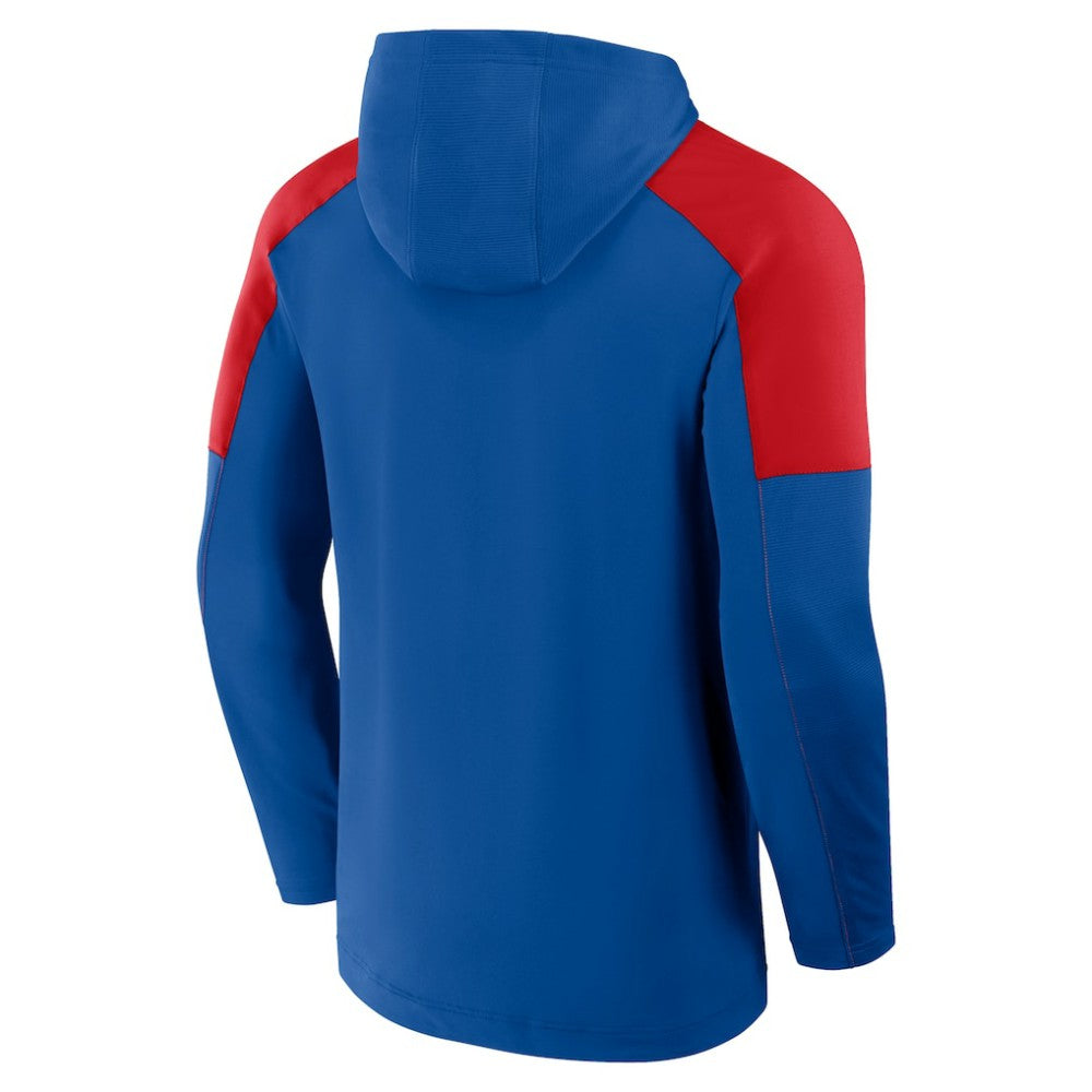 NHL New York Rangers Fanatics Meta Game Transitional Pullover Hoodie - Blue