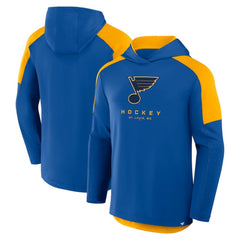 NHL St. Louis Blues Fanatics Meta Game Transitional Pullover Hoodie - Royal