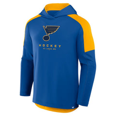 NHL St. Louis Blues Fanatics Meta Game Transitional Pullover Hoodie - Royal