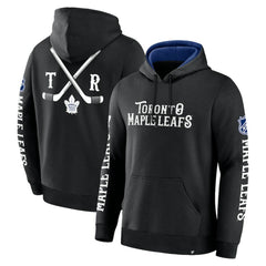 NHL Toronto Maple Leafs Fanatics Big City Legacy Fleece Pullover Hoodie - Black