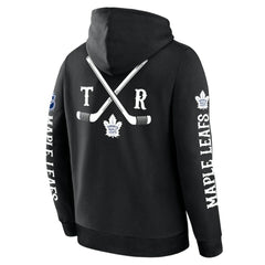 NHL Toronto Maple Leafs Fanatics Big City Legacy Fleece Pullover Hoodie - Black
