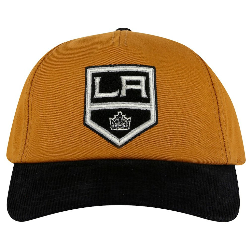 NHL Los Angeles Kings American Needle Burnett Adjustable Hat - Tan/Black
