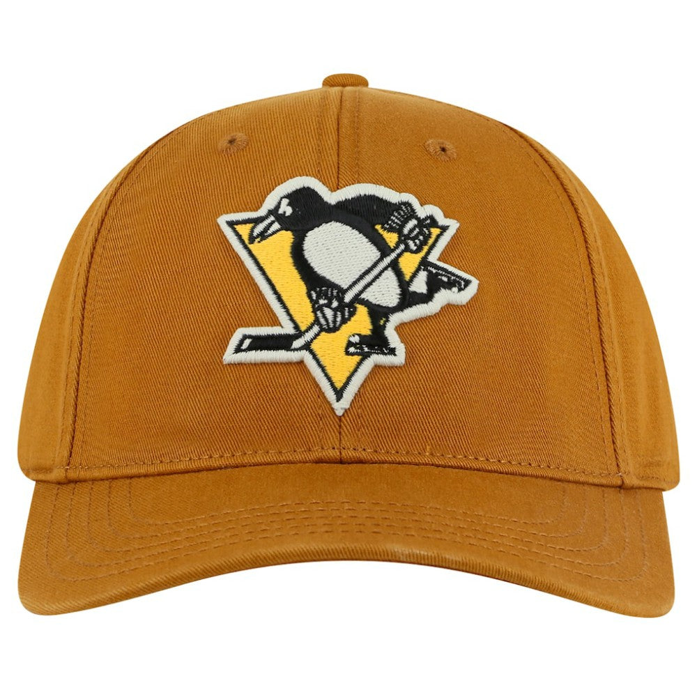 NHL Pittsburgh Penguins American Needle Hepcat Washed Twill Adjustable Hat - Tan