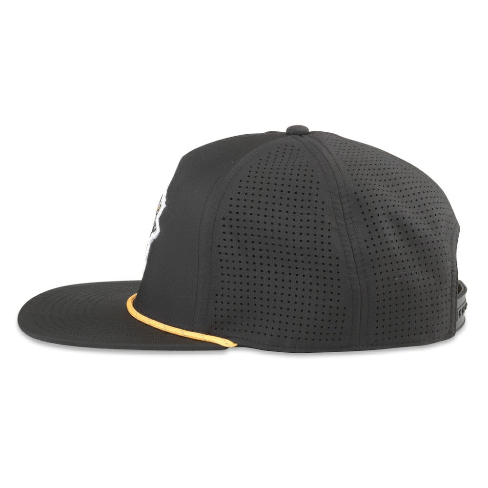 NHL Pittsburgh Penguins American Needle Buxton Pro Tech Adjustable Hat - Black