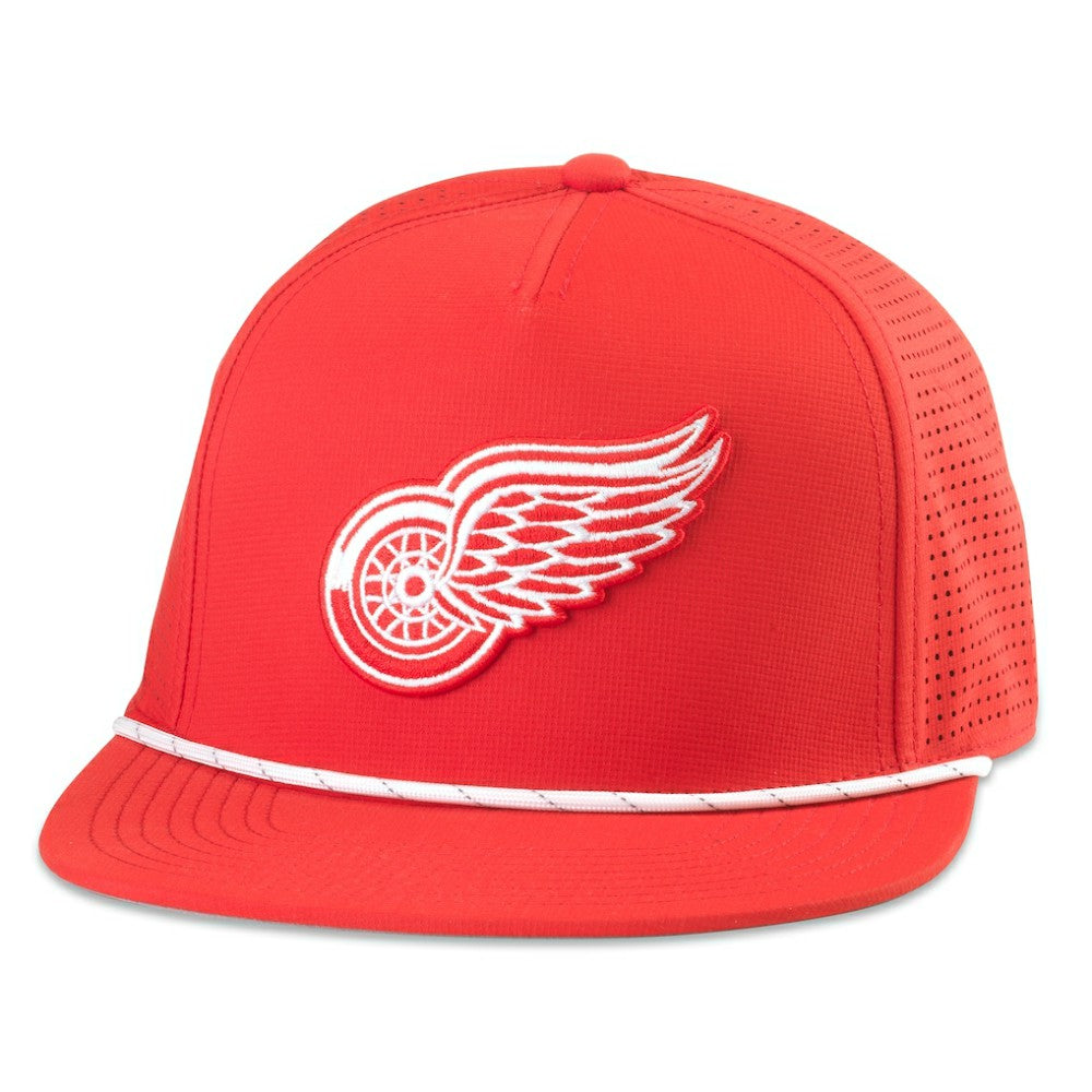 NHL Detroit Red Wings American Needle Buxton Pro Tech Adjustable Hat - Red