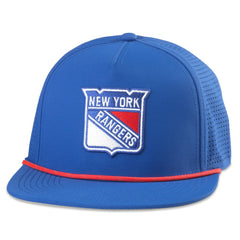 NHL New York Rangers American Needle Buxton Pro Tech Adjustable Hat - Blue