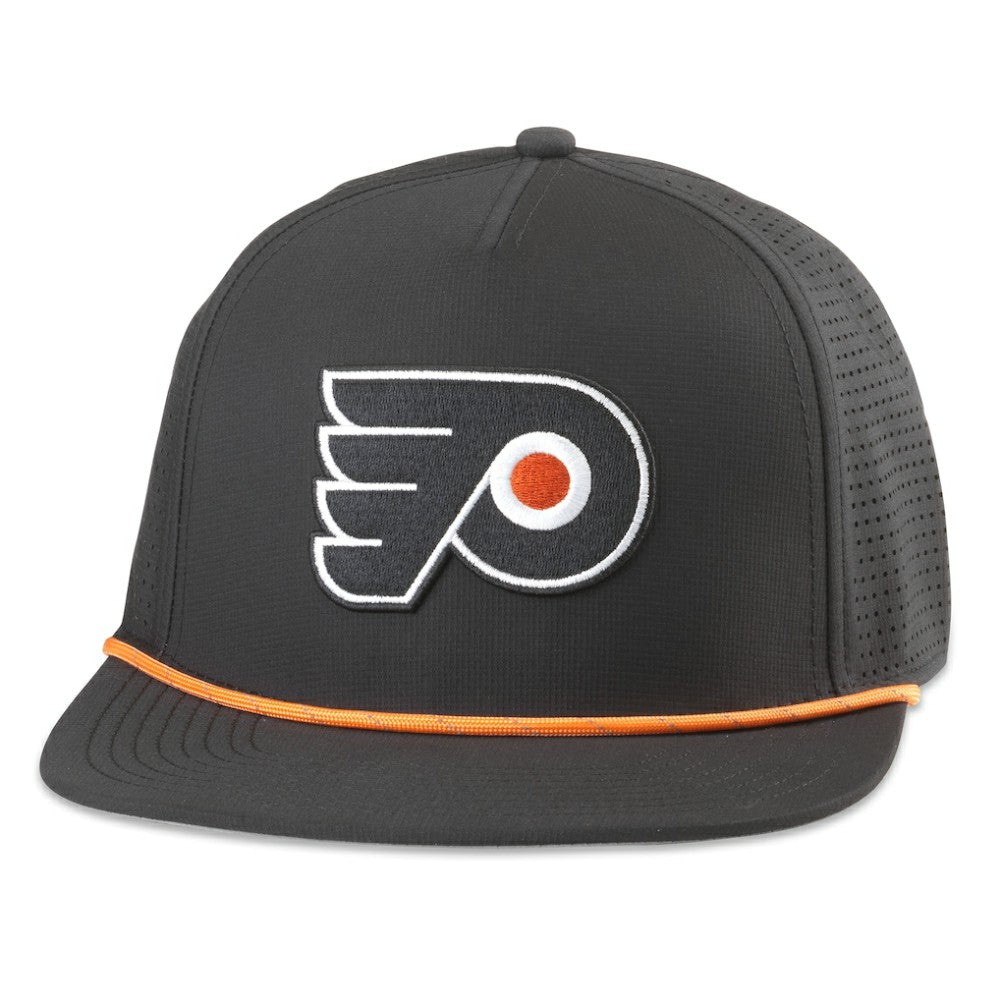 NHL Philadelphia Flyers American Needle Buxton Pro Tech Adjustable Hat - Black