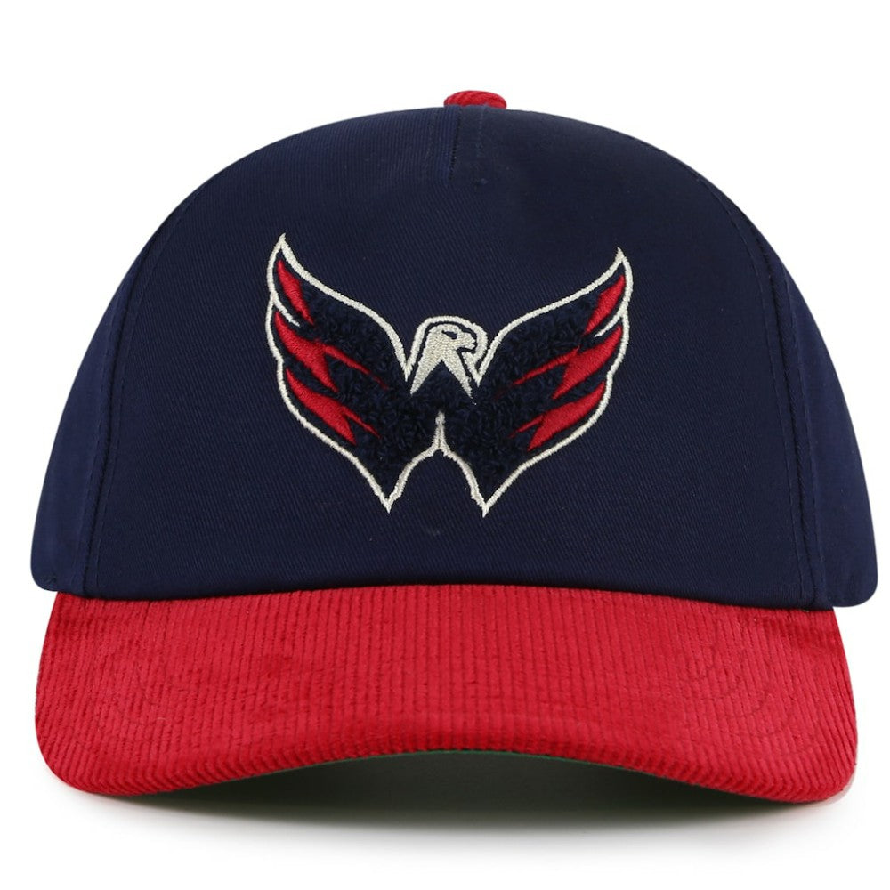 NHL Washington Capitals American Needle Burnett Adjustable Hat - Navy/Red
