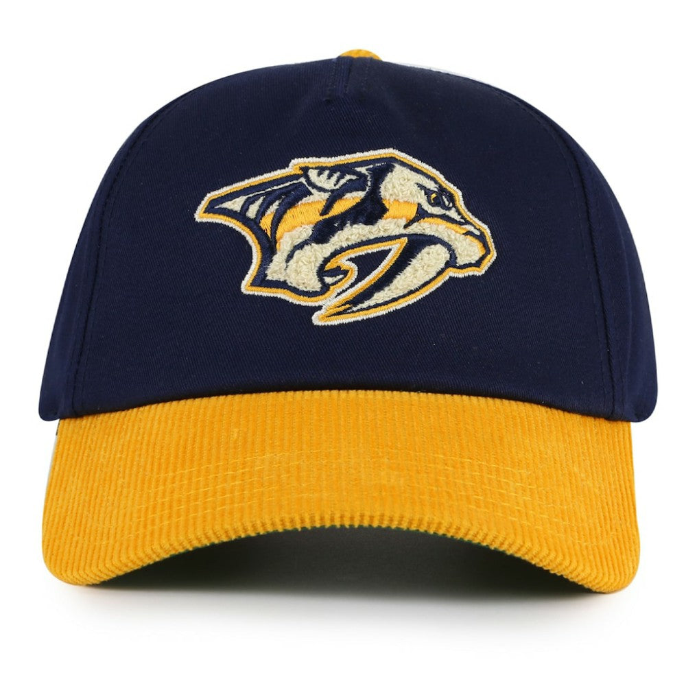 NHL Nashville Predators American Needle Burnett Adjustable Hat - Navy/Gold