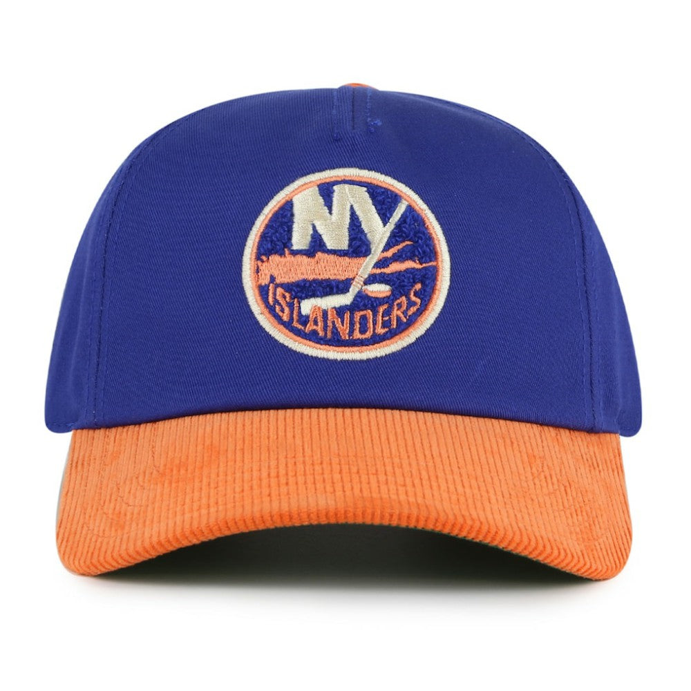 NHL New York Islanders American Needle Burnett Adjustable Hat - Royal/Orange