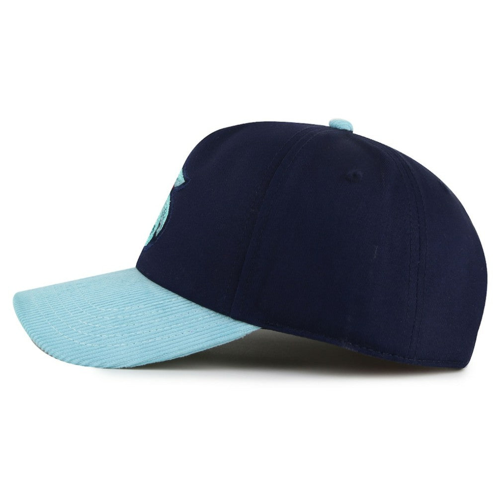 NHL Seattle Kraken American Needle Burnett Adjustable Hat - Deep Sea Blue/Light Blue
