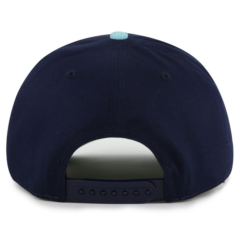 NHL Seattle Kraken American Needle Burnett Adjustable Hat - Deep Sea Blue/Light Blue