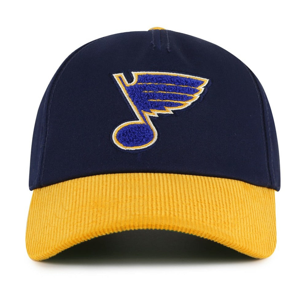 NHL St. Louis Blues American Needle Burnett Adjustable Hat - Navy/Gold