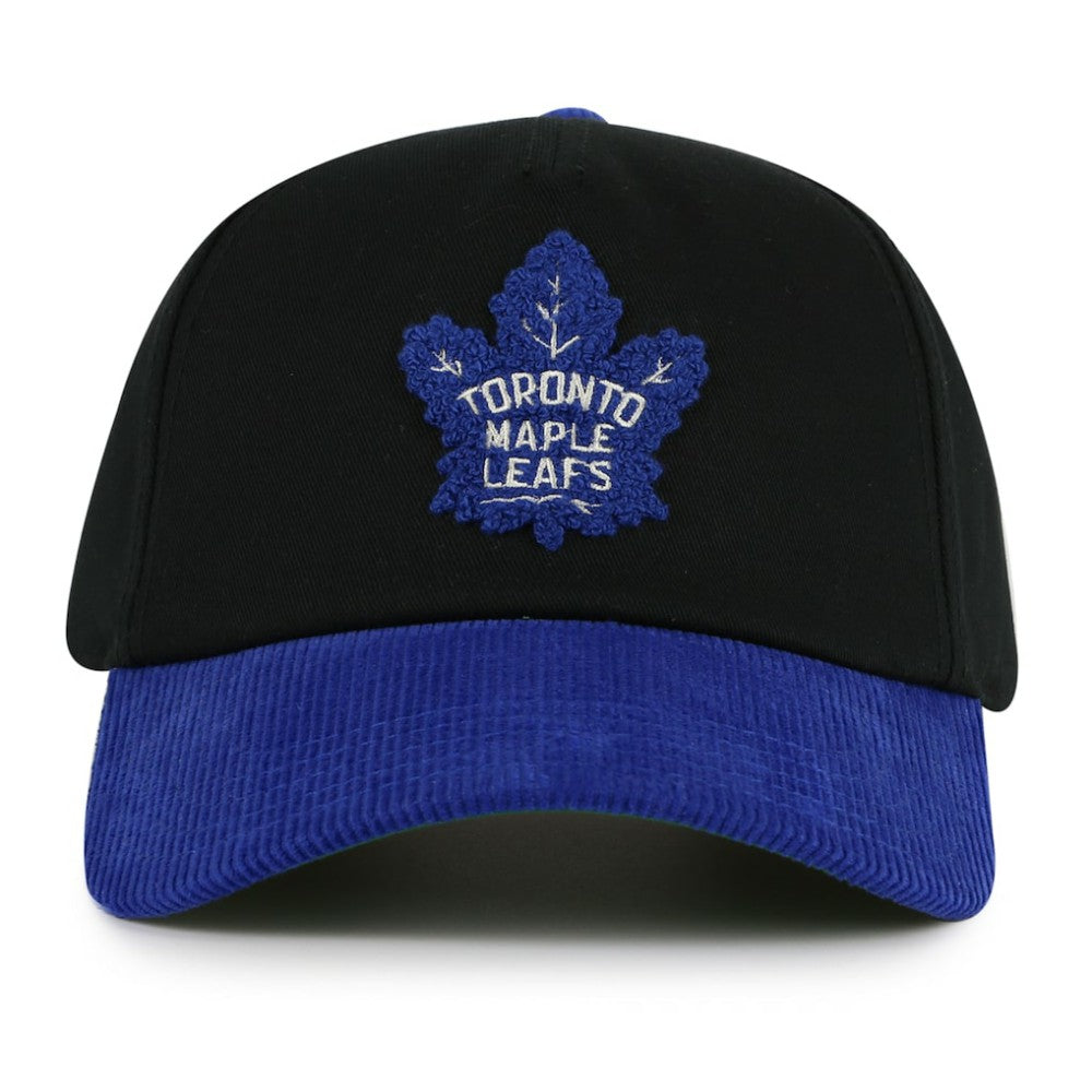 NHL Toronto Maple Leafs American Needle Burnett Adjustable Hat - Black/Blue